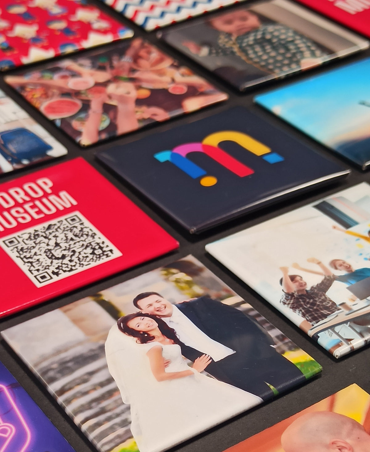 Aangepaste vierkante fotomagneten